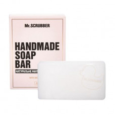 Handmade bar soap Mr.Scrubber the Coco in a gift box, 100 g