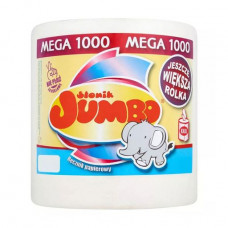 White Slonik Jumbo XXL paper towel, 2kh-layer, 1000 separations, 1 piece