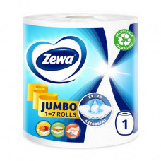 Zewa Jumbo paper towel, 2-layer, 325 separations, 1 roll