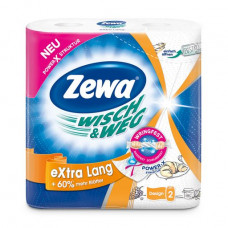 Zewa Wisch Weg Design paper towels, 2-layer, 72*2 separations, 2 rolls