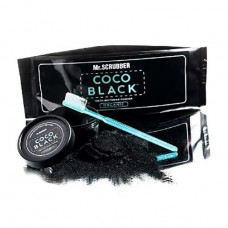 Black powder for bleaching of teeth of Mr.Scrubber Coco Black, 20 g