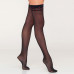 Stockings female Giulia Amour 20 DEN (2), Calze-Nero, size 1/2