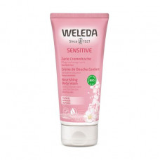 Delicate cream for a shower of Weleda Almond Sensitive Skin Creamy Body Wash of Almond, 200 ml