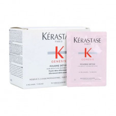 Detox powder of Kerastase Genesis Poudre Detox for deep cleansing of head skin and consolidation of hair, 30 pieces * 2 g