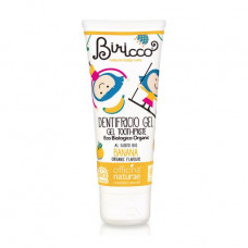 The children's organic Officina Naturae Toothpaste Gel Banana toothpaste with banana taste, 75 ml