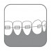 Children's orthodontic Paro Swiss Ortho Brush Child toothbrush mint, 1 piece