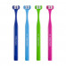 Children's tripartite Dr. Barman's Superbrush Child toothbrush blue, 1 piece