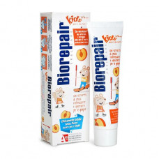 The children's Biorepair Kids Milk Teeth toothpaste the Cheerful little mouse, with taste of a peach, 50 ml