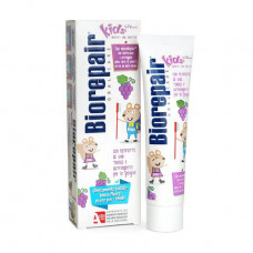 The children's Biorepair Kids Milk Teeth toothpaste the Cheerful little mouse, with taste of grapes, 50 ml