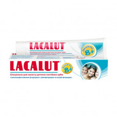 The children's Lacalut toothpaste of 8 years, 50 ml