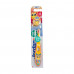 The children's Jordan Step2 toothbrush of 3-5 years soft, with a cap for travel, 1 piece