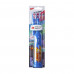 Children's toothbrush rotational Longa Vita Angry Birds + a nozzle, blue, of 3 years
