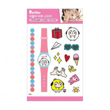 Children's tattoos stickers for a body of Puttisu Lovely Tatoo Sticker TS01 Just Get Gift Box