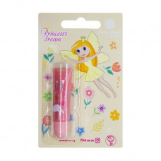 Children's gloss balm for lips of Ruby Rose Princess's Dream HB-K2106 with aroma of caramel, tone 1, 6 g