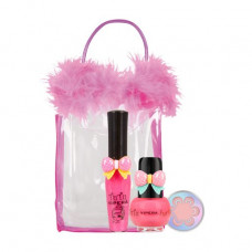The Vipera Tutu Mix 21 children's set in a make-up bag (children's nail varnish, 5 ml + eye shadow, cheeks and lips, 2.5 g + lip gloss, 7 ml)