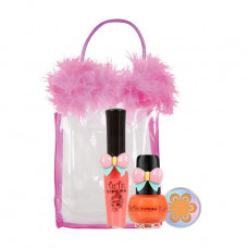 The Vipera Tutu Mix 24 children's set in a make-up bag (children's nail varnish, 5 ml + eye shadow, cheeks and lips, 2.5 g + lip gloss, 7 ml)