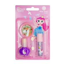 Children's set for a make-up of Ruby Rose Princess's Dream HB-K2112 5 (a shadow, 3.5 g + gloss, 2.3 g + nail varnish, 5.5 g)