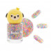 Children's set for a neyl-art of Puttisu Pangpang Nail Art Kit (color nail varnish, 8 ml + varnish with spangles, 8 ml + gloss for nails, 8 ml)