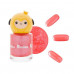 Children's set for a neyl-art of Puttisu Pangpang Nail Art Kit (color nail varnish, 8 ml + varnish with spangles, 8 ml + gloss for nails, 8 ml)