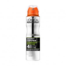 Antiperspirant deodorant L'Oreal Men Expert 48H spray of Zashchita of a shirt, men's, 150 ml