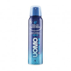 Deodorant spray of men's Felce Azzurra Uomo Cool Blue 48h, 150 ml