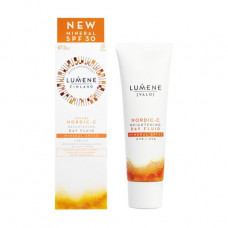 Day fluid for shine of skin of Lumene Valo Nordic-C Brightening Day Fluid Mineral SPF 30, 50 ml