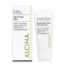 Day and night fluid of Alcina Day & Night Facial Fluid for oily skin of the person, 50 ml
