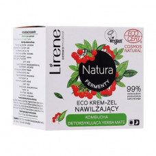The day and night Lirene Natura Fermenty cream-face gel moisturizing, all-type skin, 50 ml