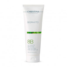 Day cream for the person Christina Bio Phyto 8B Ultimate Defense Tinted Day Cream SPF 20 Absolute protection, with tone, 250 ml