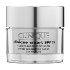Day cream for the person Clinique Smart Custom-Repair Moisturizer SPF15 for dry skin, 50 ml