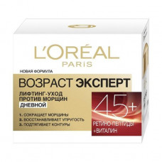 Day cream for the person L'Oreal Paris Age the expert, Lifting leaving against wrinkles, 45+, 50 ml