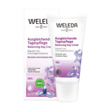 Day cream for the person Weleda Balancing Day Cream Iris Iris, 30 ml