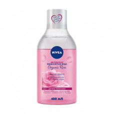 Two-phase micellar Nivea Organic Rose water, 400 ml