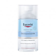Two-phase means for removal of a waterproof make-up from eyes of Eucerin DermatoClean Waterproof Eye Make-Up Remover, 125 ml