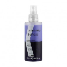 Two-phase indelible spray for hair of KayPro AntiYellowGigs 2-Phase with anti-yellow effect, 150 ml