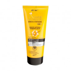 Two-minute mask shine for the weakened and injured hair V_tex of Shine Nutrition Gloss and shine, oil argon, liquid silk, 200 ml