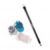 Bilateral brush for eyes of Parisa Cosmetics P-30