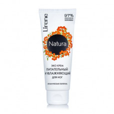 Eco the Lirene Natura Eco foot cream the Organic sea-buckthorn, nutritious and moistening, 75 ml
