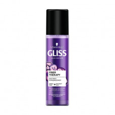 The Gliss Fiber Therapy express conditioner for exhausted after coloring and a styling of hair, 200 ml