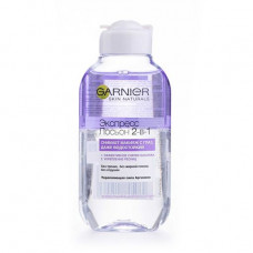 Express lotion for removal of a waterproof make-up of Garnier Skin Naturals Basic care 2 in 1, 125 ml