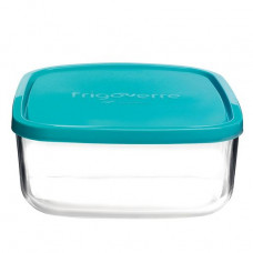 Bormioli Rocco Quadra food container of blue 22kh22sm 2,8 l, 388910MA4121990