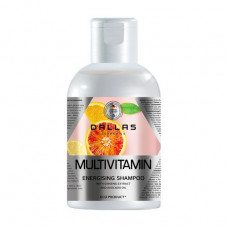 Power Dallas Cosmetics Multivitamin Energising Shampoo shampoo with extract of a ginseng and oil of avocado, 500 ml