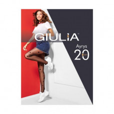 The fantasy women's Giulia Ayrys (2) tights from polyamide, 20 DEN, Nero, size 2