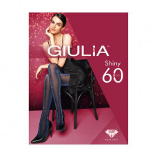The fantasy women's Giulia Shiny 60 DEN (1) tights, with lurex, Shiny Pink Metallic, size 3
