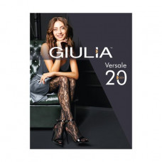 The fantasy women's Giulia Versale (1) tights from polyamide, 20 DEN, Nero, size 2