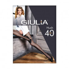 Fantasy women's tights from polyamide in a network of Giulia Hush 40 DEN (3), Nero, size 2