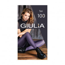 Fantasy tights female Giulia Tati (2) without shorts, 100 DEN, Chive, size 2