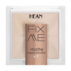 The fixing powder for the person Hean Fix Me Matte Vegan Powder 60 Light, 8 g