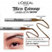 Felt-tip pen for a permanent make-up of eyebrows of L'Oreal Paris Micro Tatouage Unbelieva Brow, 104 Chatain, 1 g