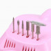 Milling cutter for manicure and a pedicure of Nail Master Bucos Nail Drill Set BQ 202, pink